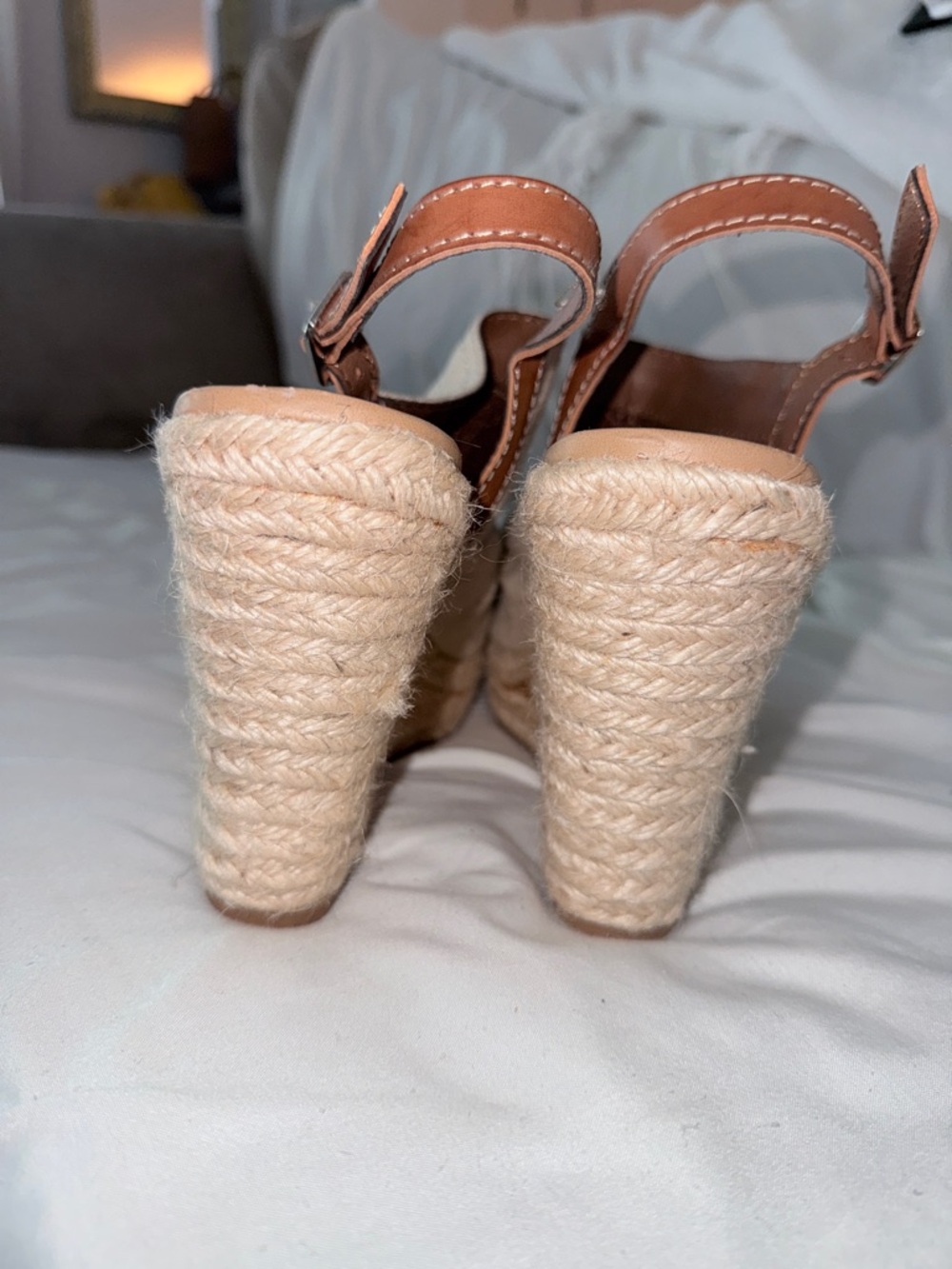 Pink Lily Jafaris Women’s Wedge Sandals SIZE 10 - Picture 6 of 9